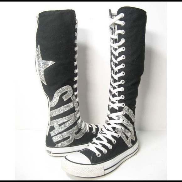 chuck taylor knee high tops